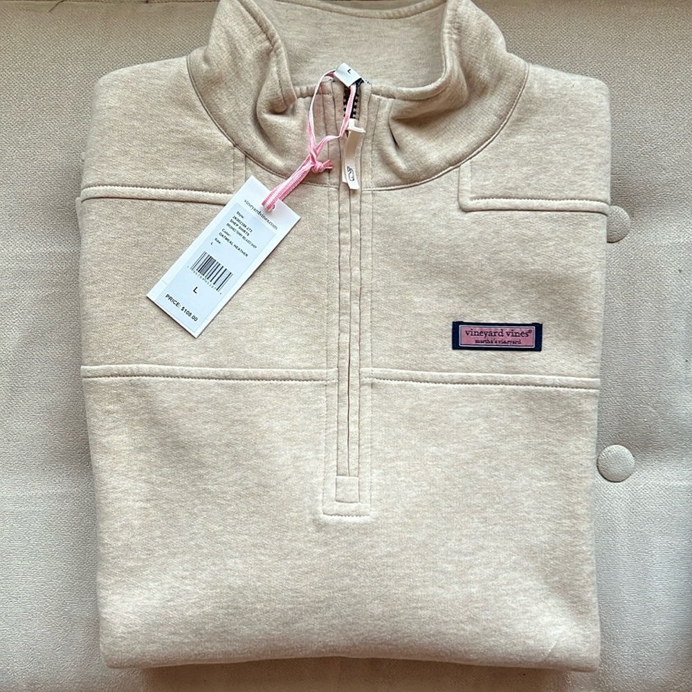 NWT! Vineyard Vines brushed terry relaxed shep